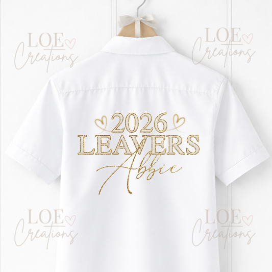 2026 Leavers Shirt