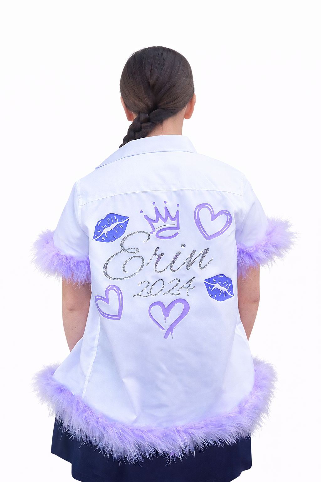 Hearts and Lips School Leaver Shirt